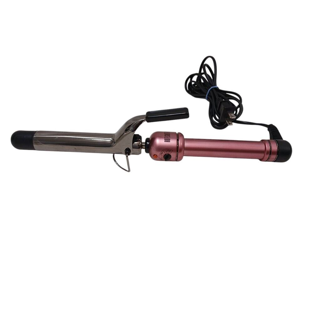 Hot Shot Tools Curling Iron Professional SALON 1.14" Barrel Titanium New No Box